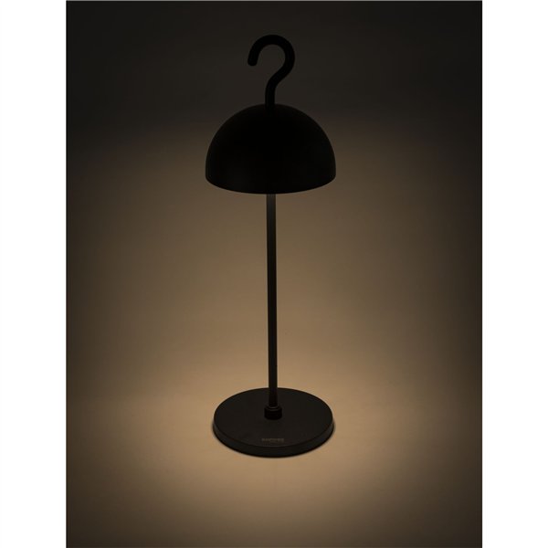 Sompex HOOK nero Lampada da tavolo