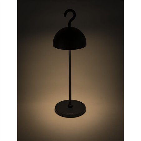 Sompex HOOK nero Lampada da tavolo