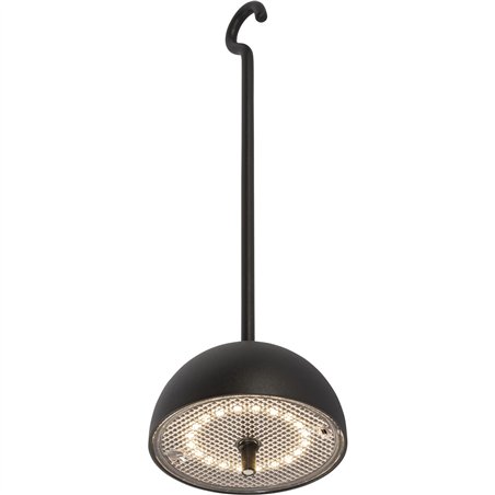 Sompex HOOK nero Lampada da tavolo