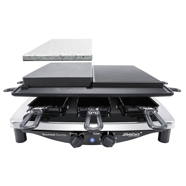 Steba RC 4 plus deluxe cromo Raclette