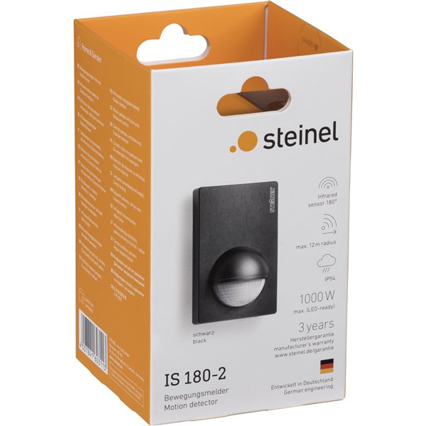 Steinel IS 180-2 SW sensore di movimento
