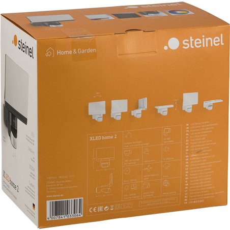 Steinel XLED HOME 2 grafite V2 faretto LED