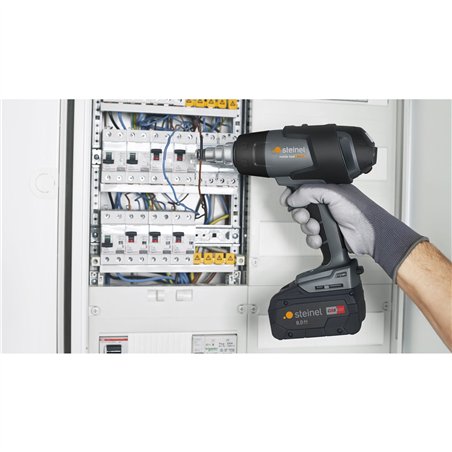 Steinel Mobile Heat MH5 set sof. aria calda a batt. +18V 5,5Ah