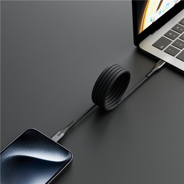 STATIK MagStack Pro tangle-free Magnetic USB-C Cable 2m