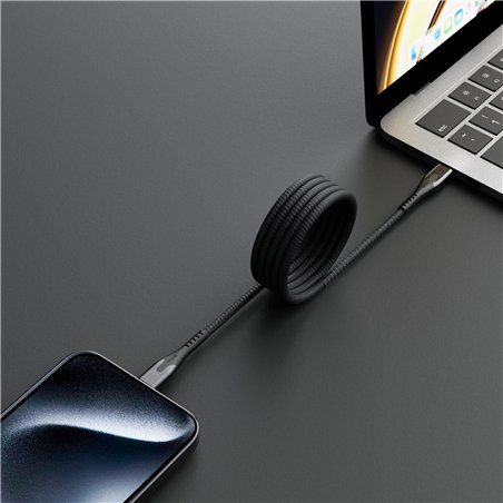 STATIK MagStack Pro tangle-free Magnetic USB-C Cable 2m