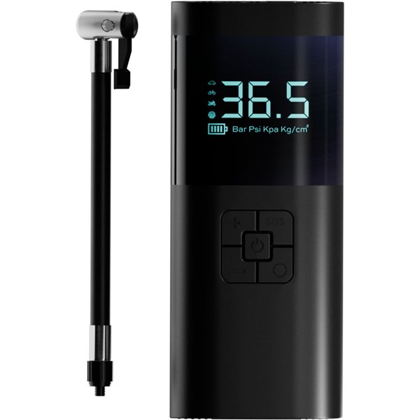 STATIK TireHero Wireless Air Pump 6000mAh nero