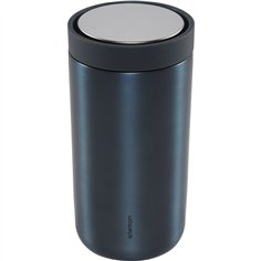 Stelton To Go Click tazza 0,2 l Dark Blue/Metallic