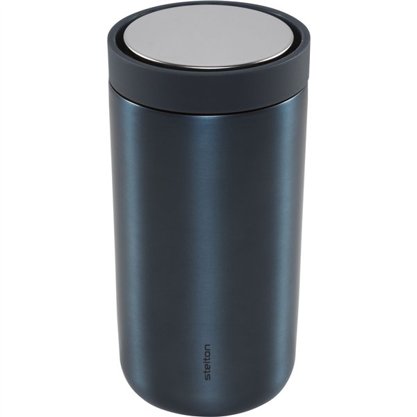 Stelton To Go Click tazza 0,2 l Dark Blue/Metallic