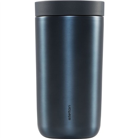 Stelton To Go Click tazza 0,2 l Dark Blue/Metallic