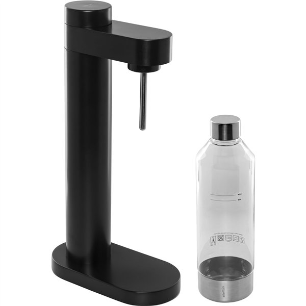Stelton Brus Carbonator nero metallico