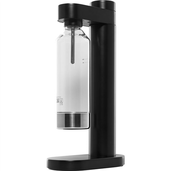 Stelton Brus Carbonator nero metallico
