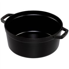 Staub casseruola BLK 26cm i rotonda nero 2