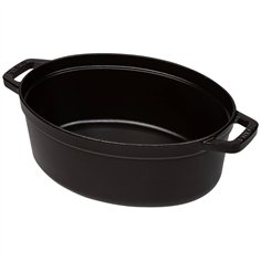 Staub casseruola BLK 29cm i ovale nero 2