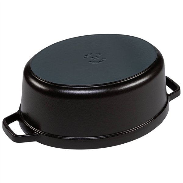 Staub casseruola BLK 31cm i ovale nero