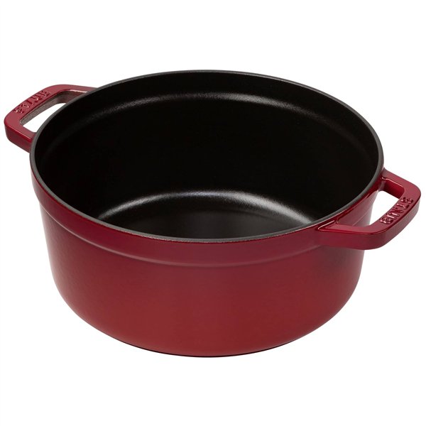 Staub casseruola CHE 24cm i rotonda rosso