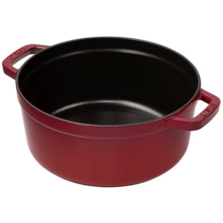 Staub casseruola CHE 24cm i rotonda rosso