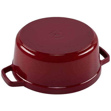 Staub casseruola CHE 24cm i rotonda rosso