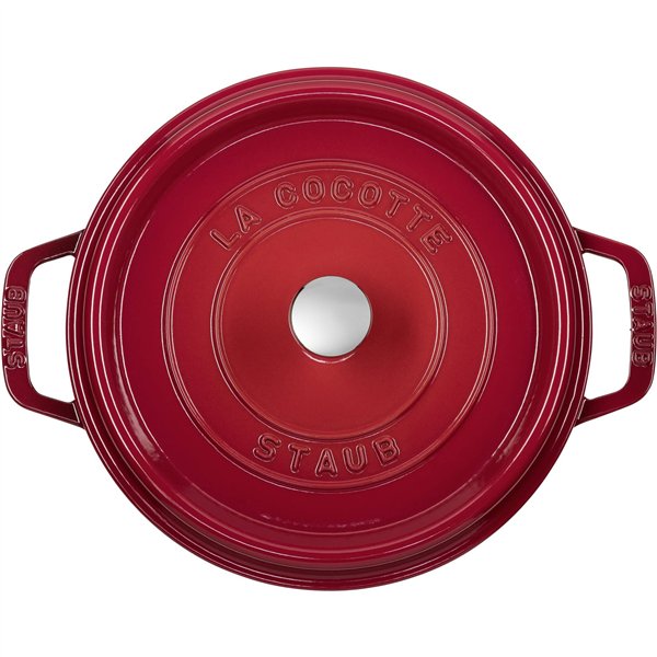 Staub casseruola CHE 24cm i rotonda rosso