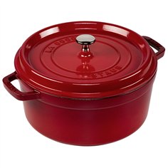 Staub casseruola CHE 26cm i rotonda rosso