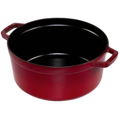 Staub casseruola CHE 26cm i rotonda rosso 2