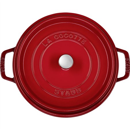 Staub casseruola CHE 26cm i rotonda rosso