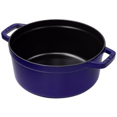 Staub casseruola D-BL 24cm i rotonda blu 2