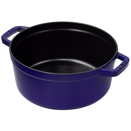 Staub casseruola D-BL 24cm i rotonda blu