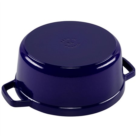 Staub casseruola D-BL 24cm i rotonda blu