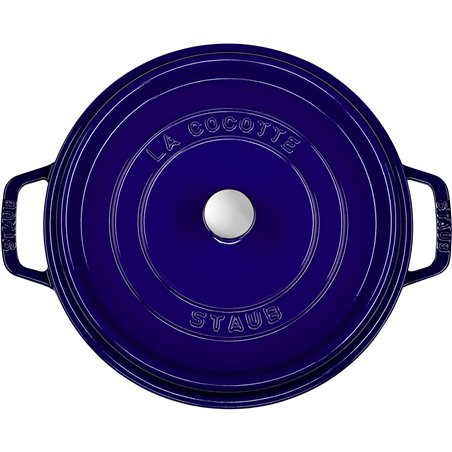 Staub casseruola D-BL 26cm i rotonda blu