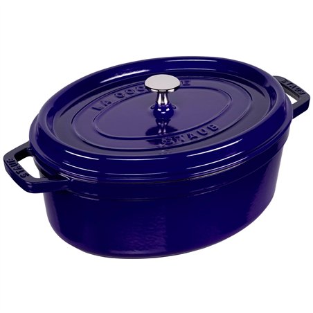 Staub casseruola D-BL 29cm i ovale blu