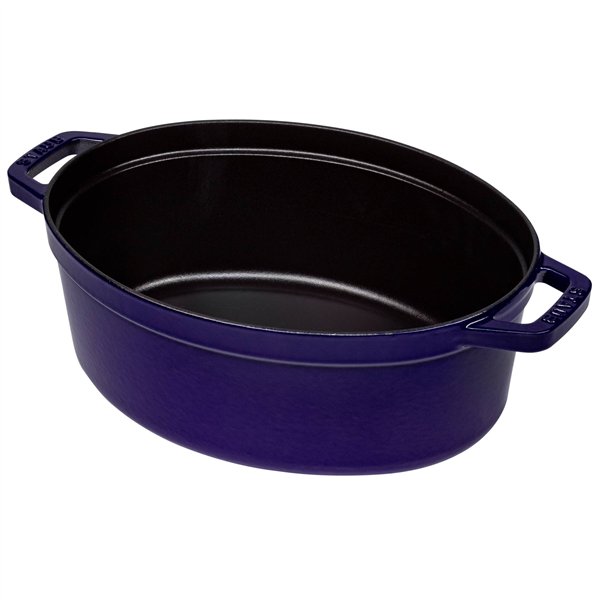 Staub casseruola D-BL 29cm i ovale blu