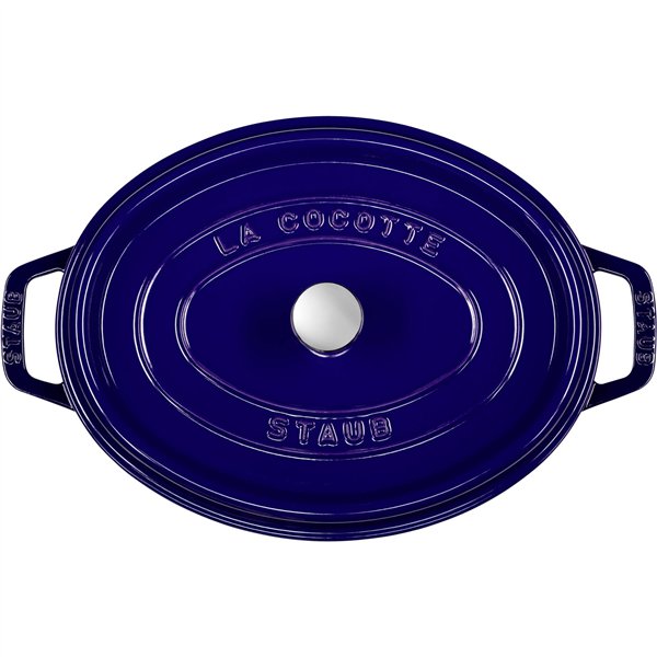 Staub casseruola D-BL 29cm i ovale blu