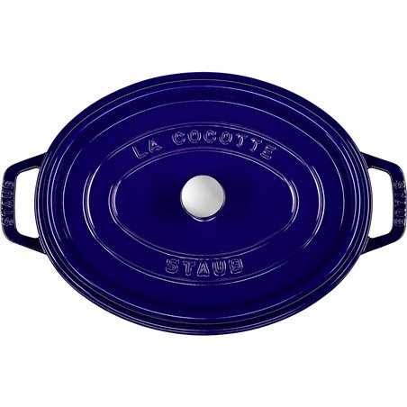Staub casseruola D-BL 29cm i ovale blu