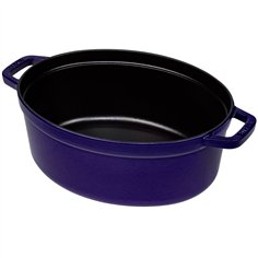 Staub casseruola D-BL 31cm i ovale blu 2