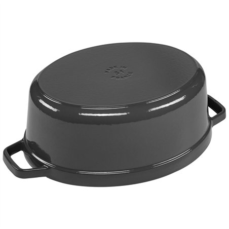 Staub casseruola G-GY 31cm i ovale grigio