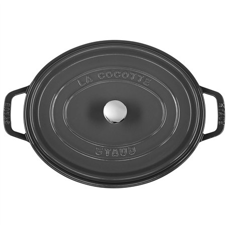 Staub casseruola G-GY 31cm i ovale grigio