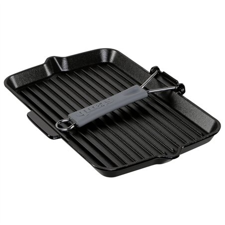 Staub bistecchiera induzione rettangolare 34x21cm nero