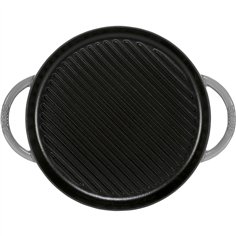 Staub bistecchiera induzione roton. 30cm grigio grafite 2