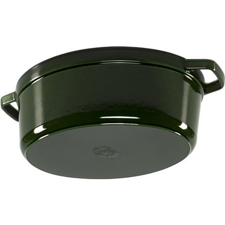 Staub La Cocotte 33cm ovale, verde basilico, ghisa