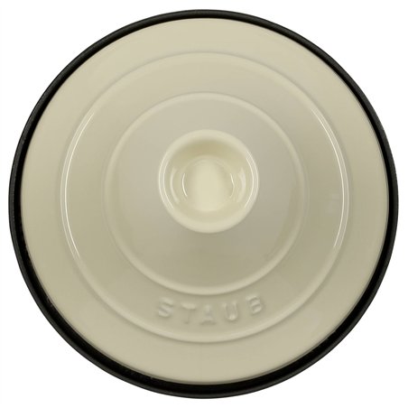 Staub Tajine 20cm rotondo crema, ghisa