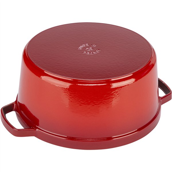 Staub La Cocotte 28cm rotondo, rosso ciliegia, ghisa