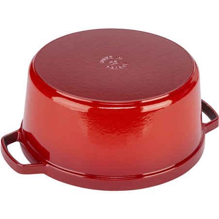 Staub La Cocotte 28cm rotondo, rosso ciliegia, ghisa