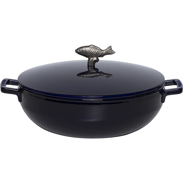 Staub La Cocotte 28cm rotondo pentola per bouillabaisse blu s.