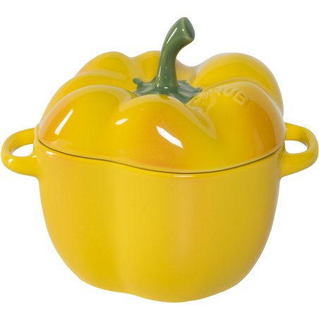 Staub La Cocotte peperone 450 ml giallo, ceramica