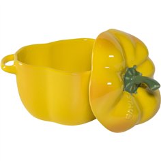 Staub La Cocotte peperone 450 ml giallo, ceramica 2