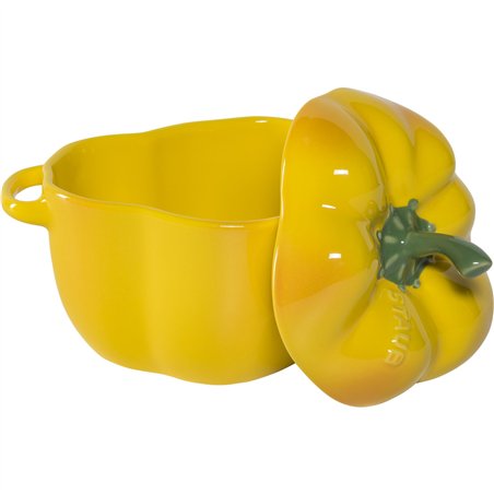 Staub La Cocotte peperone 450 ml giallo, ceramica