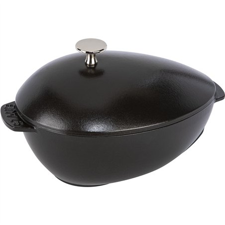 Staub Muscheltopf 25 cm schwarz