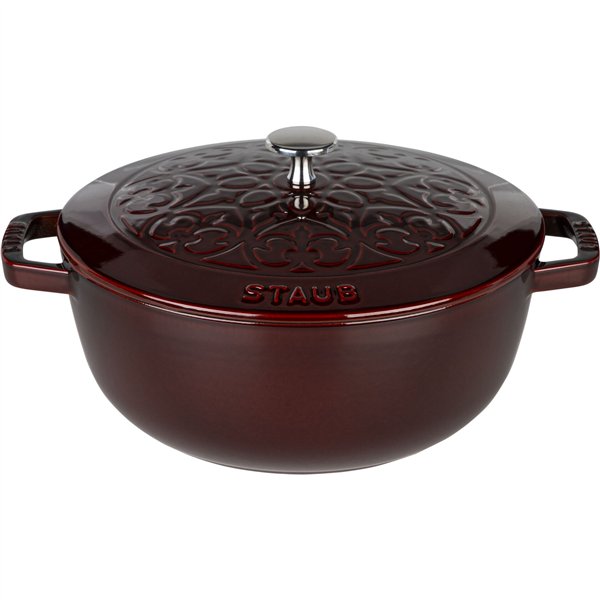 Staub La Marmite 24cm rund, Grenadine, Gusseisen
