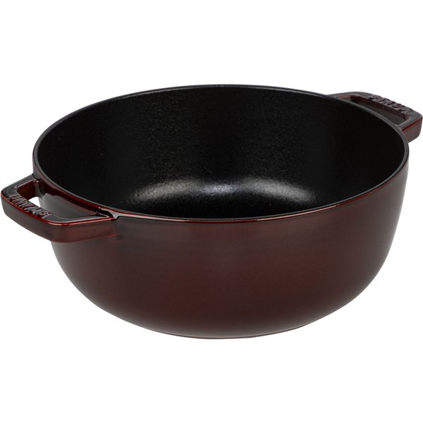 Staub La Marmite 24cm rund, Grenadine, Gusseisen