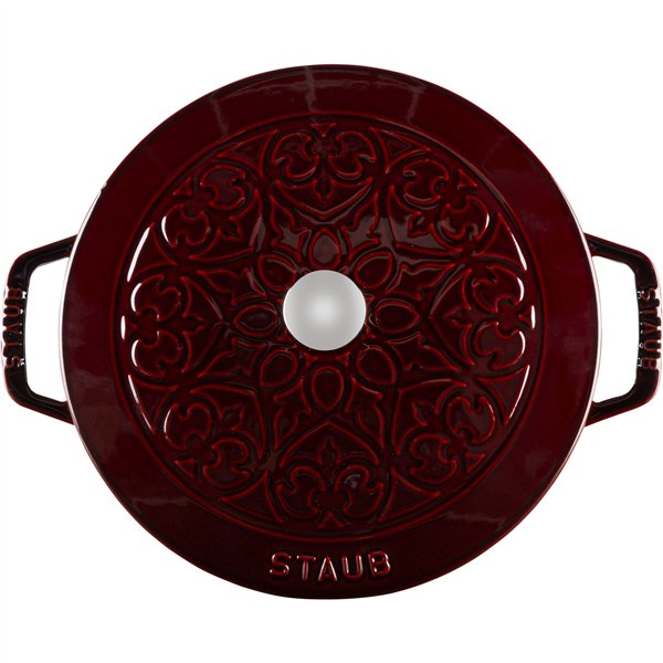 Staub La Marmite 24cm rund, Grenadine, Gusseisen